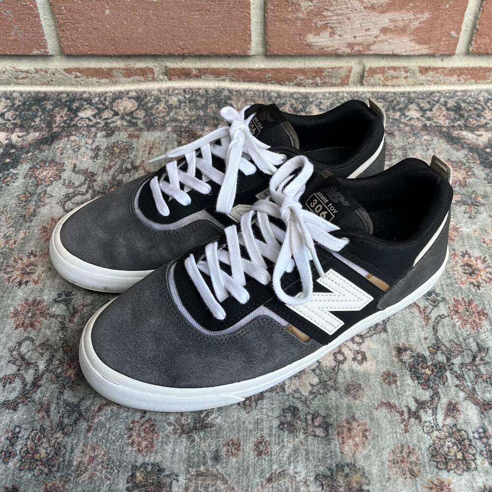 New Balance Numeric 306 Jamie Foy / Men 9 / Skateboard Grey Black White NM306GBG